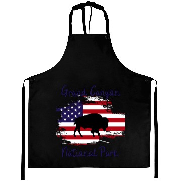 Discover grand canyon national park buffalo Aprons gifts