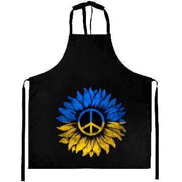 Discover Ukrainian Flag Ukraine Flag Sunflower Aprons