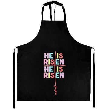 Discover Easter He Is Risen Indeed Easter Christian Aprons