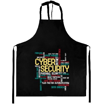 Discover Cyber Security Hacker It Analyst Computer Programm Aprons