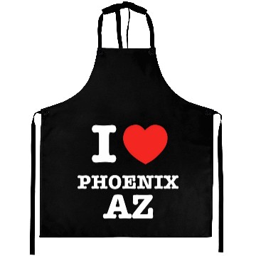 Discover I Heart Phoenix Arizonna Love Aprons