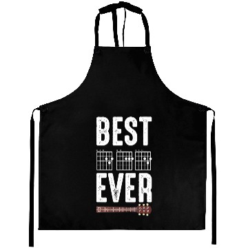 Discover Best Dad Ever Guitarist Daddy Musical Instrument Aprons
