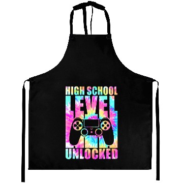 Discover High School Level Unlocked Tie Dye Back To School Aprons