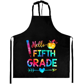 Discover Tie Dye Hello 5th Grade Teachers Students Back To Aprons