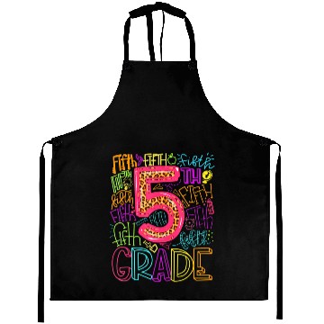 Discover Typography 5th Grade Student Teacher Back To Aprons