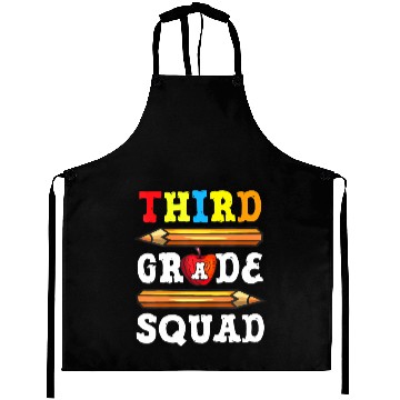 Discover Third Grade Squad Back To School 3rd Grade Aprons