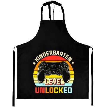 Discover Kindergarten Level Unlocked Video Game Back to Aprons