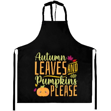 Discover Autumn Leaves and Pumpkins Please - Fall Leaves Aprons
