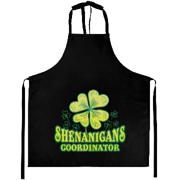 Discover Shenanigans Coordinator St Patrick'S Day Shamrock Aprons
