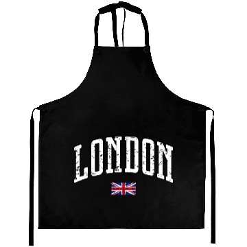 Discover London Flag City Aprons