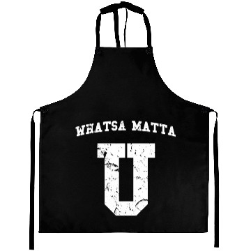 Discover Whatsamatta U Fake College University Jersey Aprons