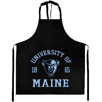 Discover Maine Black Bears Stamp Logo Officially Aprons