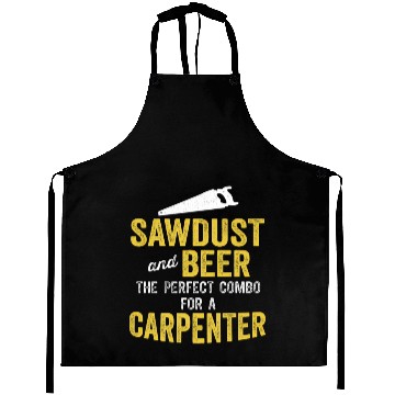Discover Dad Carpenter Woodworker Woodworking Beer Aprons