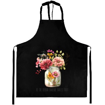 Discover Summer Wildflower Jar Aprons Be The Reason Someone Sm
