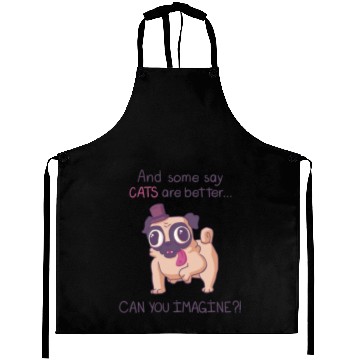 Discover Pug With Hat Aprons