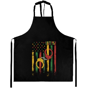 Discover Juneteenth since 1865 Aprons