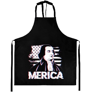 Discover Merica USA Presidents America Fan USA Party Aprons
