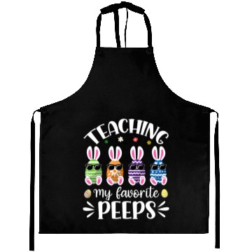 Discover Teaching My Favorite Peeps Easter Day Teacher Aprons