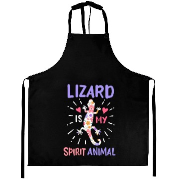 Discover Lizard Reptile Herpetologist Lizard Lover Aprons