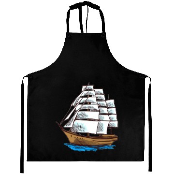 Discover Segeln Sailing Boot Boat Shiff Ship Aprons