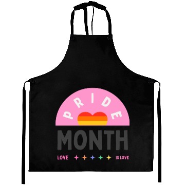 Discover Rainbow Aesthetic Pride Month Quote Instagram Post Aprons