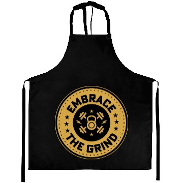 Discover Embrace The Grind Weight Lifting Workout Aprons