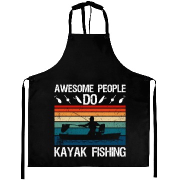 Discover Awesome People Do Kayak Fishing Aprons