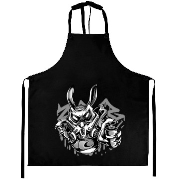 Discover Street Art Rabbit Anarchy Aprons