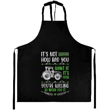 Discover Farmer Work Hard Work Vegetable Aprons