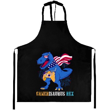 Discover Amerisaurus Rex Independence Day USA Party Aprons