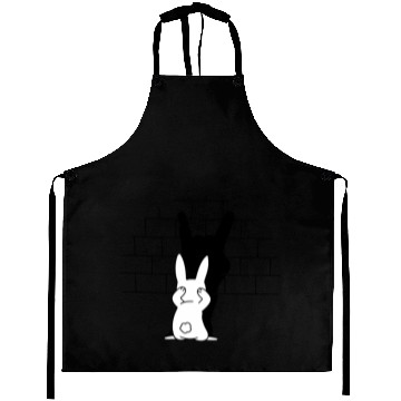 Discover Rabbit Hand Shadow Rock And Roll Bunny Aprons