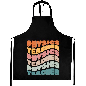 Discover Physics Teacher Vintage Retro Aprons
