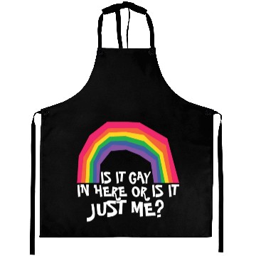Discover LGBTQ Proud Ally Trans Gay Pride Is It Gay Here Aprons