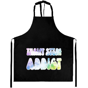 Discover Thrift Store Addict pastel clouds Aprons