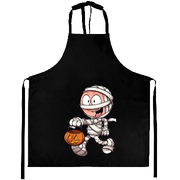 Discover Kid In Mummy Costume Trick Or Treating Aprons