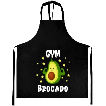 Discover Gym Bro Avocado ness Aprons