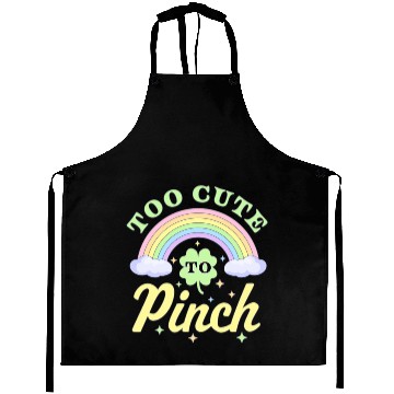 Discover Saint Patricks Day Rainbow Lucky Clover Aprons