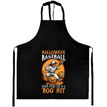 Discover Baseball Halloween Trick Or Treat Baseball Player Aprons