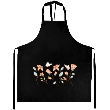 Discover Flowers & Butterflies Aprons