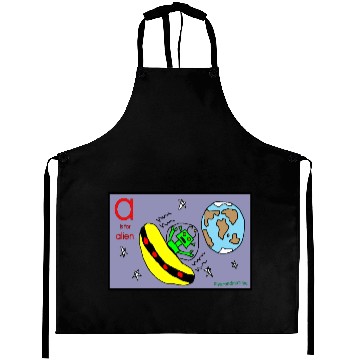 Discover a is for alien Aprons