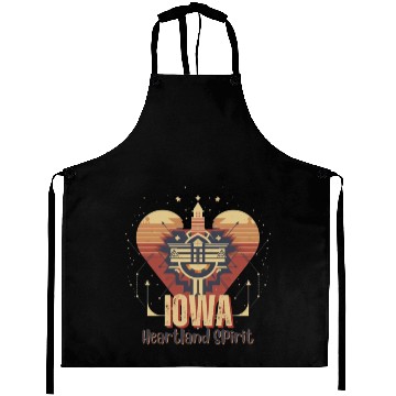 Discover IOWA Heartland Spirit Aprons