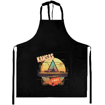 Discover Kansas vibes Aprons