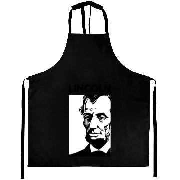 Discover Black White Abraham Lincoln Aprons