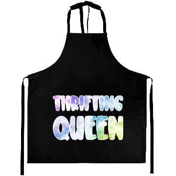 Discover Thrifting Queen pastel clouds Aprons