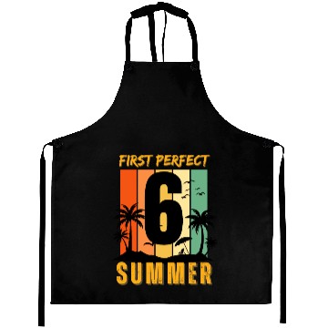 Discover First perfect (number) summer version 2 Aprons