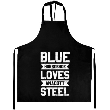 Discover Blue Horseshoe Loves Anacott Steel Aprons