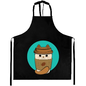 Discover Coffee Cat Aprons