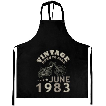 Discover Biker motorcycle June 1983 40 years saying Aprons