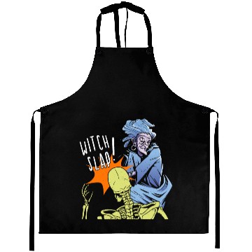 Discover Witch Slap - Halloween Fun Aprons