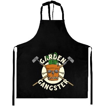 Discover Garden Gangster Funny Gardening Tools Aprons